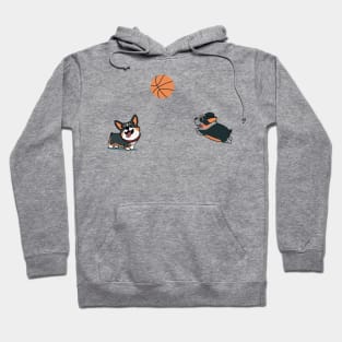 Corgis basketball Hoodie